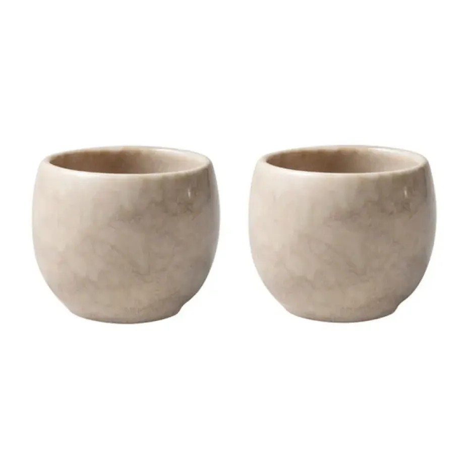 Huevera Perlemor Home, 2-pack, Sand