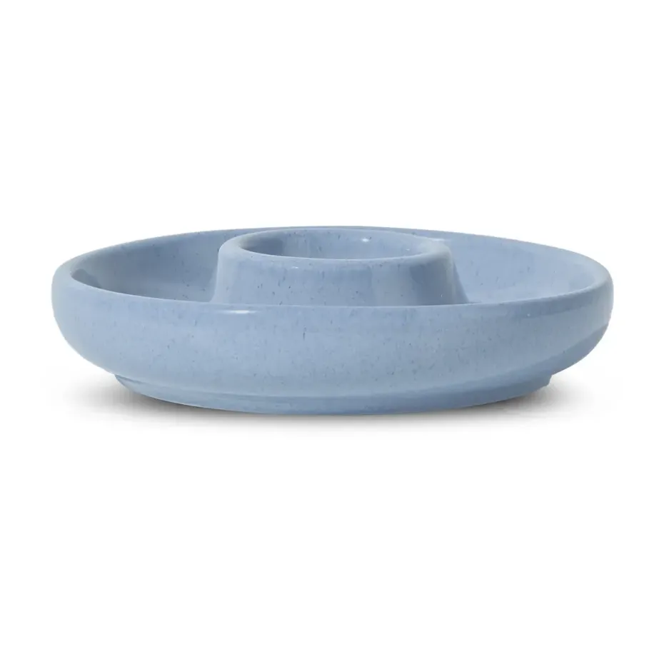 Huevera Porto Ø12 cm, Azul claro