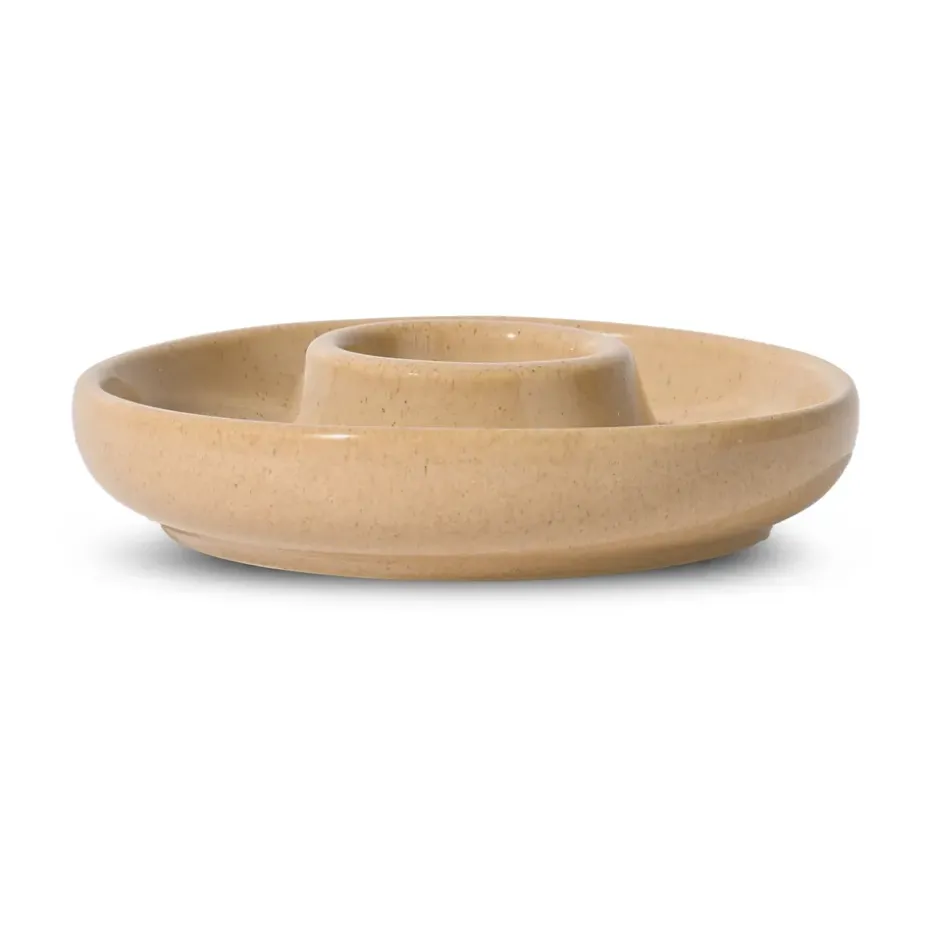 Huevera Porto Ø12 cm, Beige