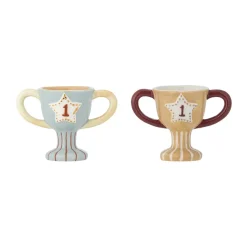 Huevera Trophy, 2 piezas, Azul