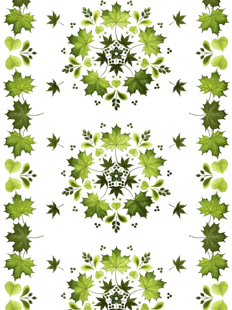 Hule Lövkrans, verde