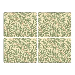 Individual Willow Bough 30x40 cm, 4 unidades, Verde