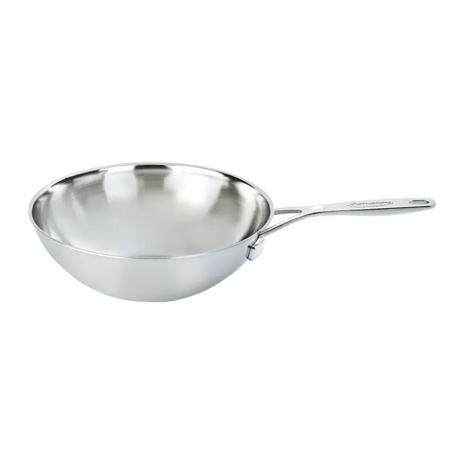 Industry 5 sartén wok de acero inoxidable 5-ply, Ø30 cm