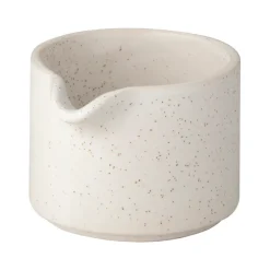 Jarra de leche Ernst 7 cm, blanco-puntos