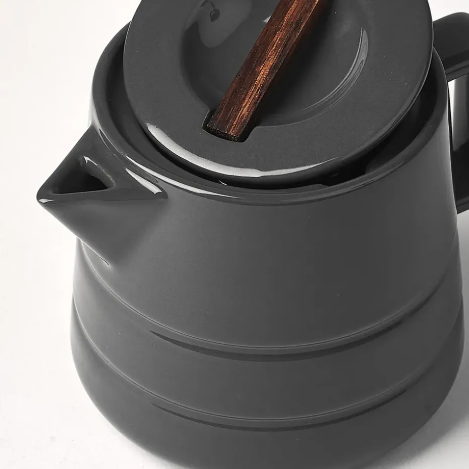 Jarra de leche Lines 50 cl, gris oscuro