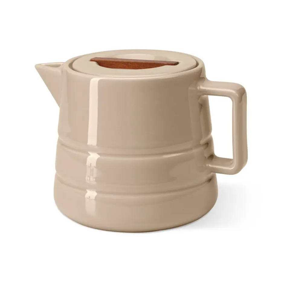 Jarra de leche Lines 50 cl, Beige