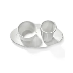 Jarra de leche Silhouette 7 cl set de 4, White