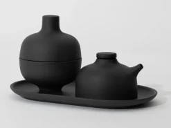 Jarra de soja Sand 12 cl, Black clay