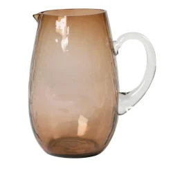 Jarra Hammered, marrón