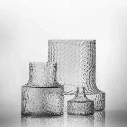 Jarrón Kolonn estructura, 11 cm