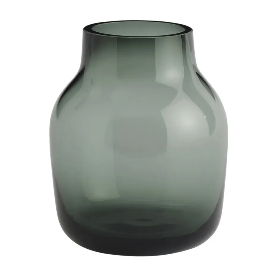 Jarrón Silent Ø11 cm, Dark Green