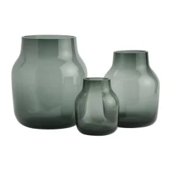 Jarrón Silent Ø11 cm, Dark Green
