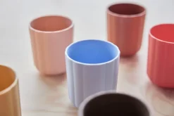 Juego de 2 tazas Pullo, Caramel-ice blue