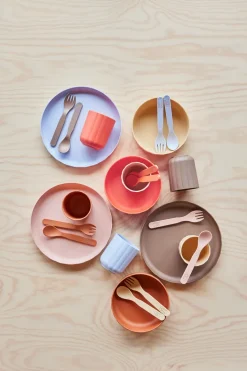 Juego de 2 tazas Pullo, Taupe-vanilla