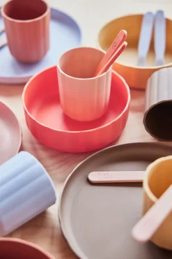 Juego de 2 tazas Pullo, Taupe-vanilla
