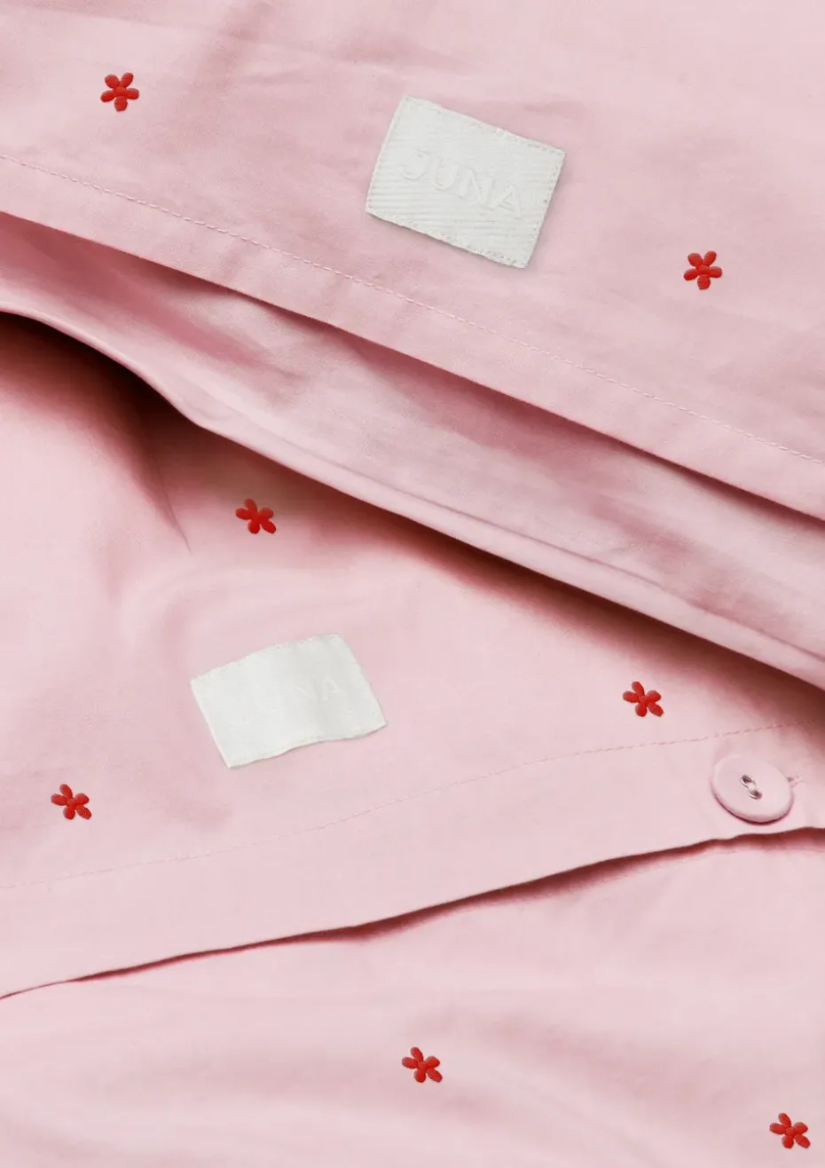Juego de cama Daisy 220x220 cm, Pink-rojo