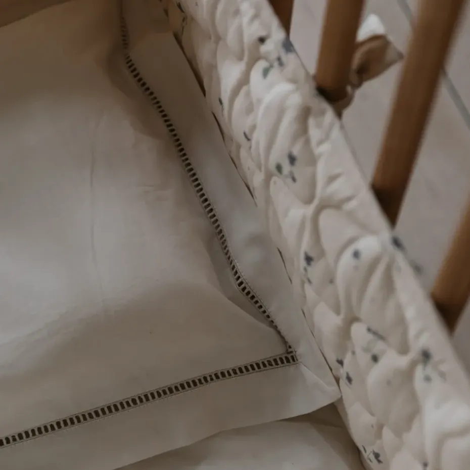 Juego de cama junior Pearl Ladder Lace, 100x130 cm/35x55 cm