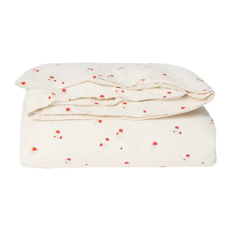 Juego de cama junior Poppy Seersucker, 100x130 cm/35x55 cm