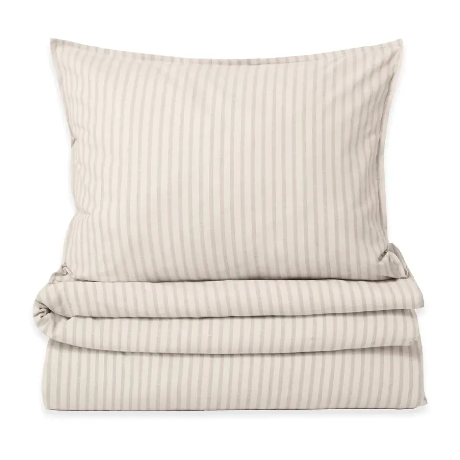 Juego de cama Stripe Mauve, 140x200 cm/50x70 cm