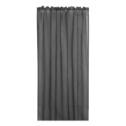 Juego de cortinas Frej 140x300 cm, Negro