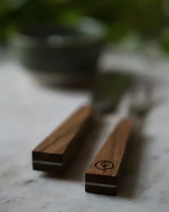 Juego de cubiertos Ernst para queso, 2 piezas, Acacia
