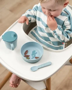 Juego de cubiertos Happy Dots foodie 3 piezas, Blue