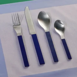 Juego de cubiertos MVS 4 piezas, Dark blue
