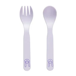 Juego de cubiertos para niños Pullo, Lavender