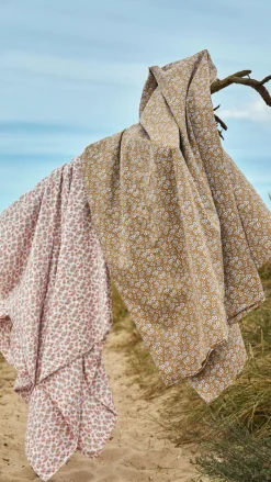 Juego de funda nórdica Pleasantly 150x210 cm, Blanco-rosa