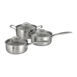 Juego de ollas Nordwik 3-capas 3 piezas, 1,5 l, 2 l, 3 l