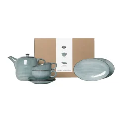 Juego de té para dos Nordic Sea, 5 piezas