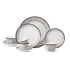 Juego de té Ribb, taza de té + platillo