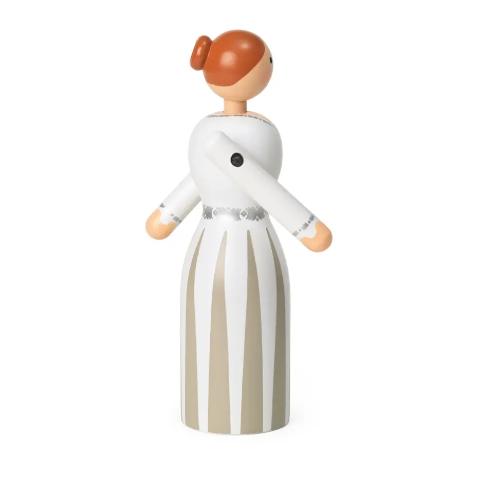 Kay Bojesen novia, Azul-negro-blanco, 12 cm