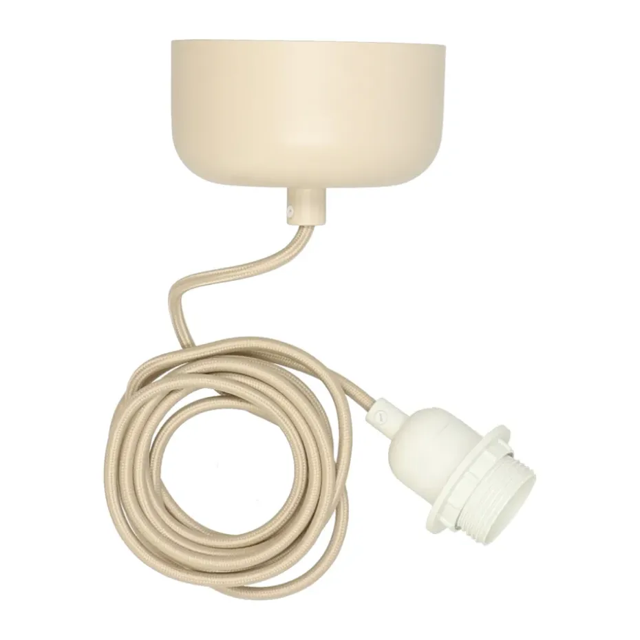 Kit de suspensión de techo incl. cable 250 cm, Beige