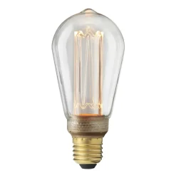 Laser filament LED E27, 6,4 cm, E27