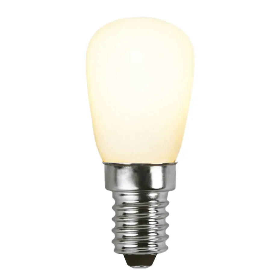 LED E14 ST26 opaco regulable en 3 pasos, Opal-blanco cálido