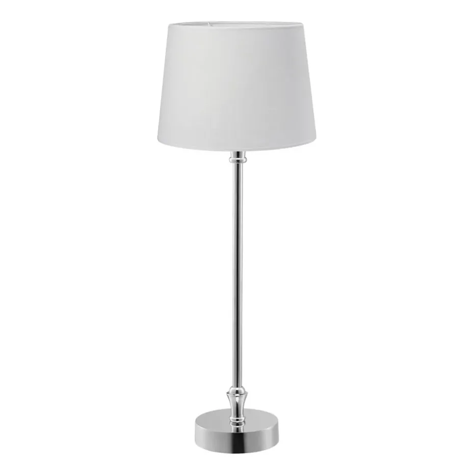 Liam Pie de lámpara 46 cm, cromo