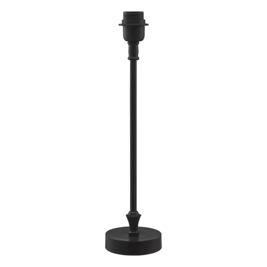 Liam Pie de lámpara 46 cm, negro