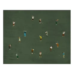Lámina Golfers, 40x50 cm