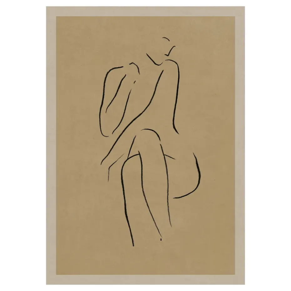 Lámina Grace I, 30x40 cm