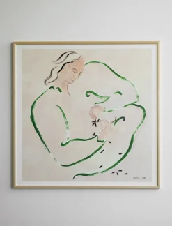 Lámina Love me not, 70x70 cm