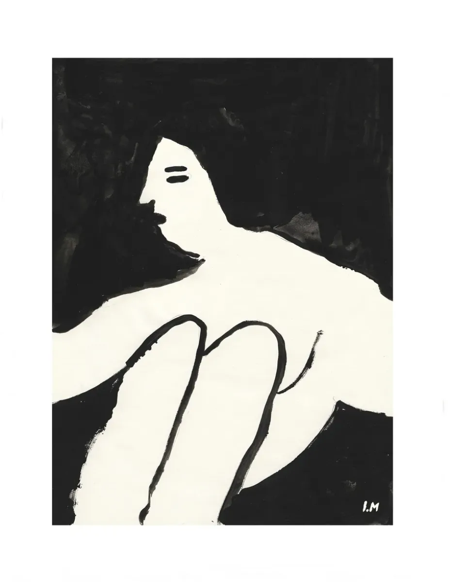 Lámina Woman, 40x50 cm