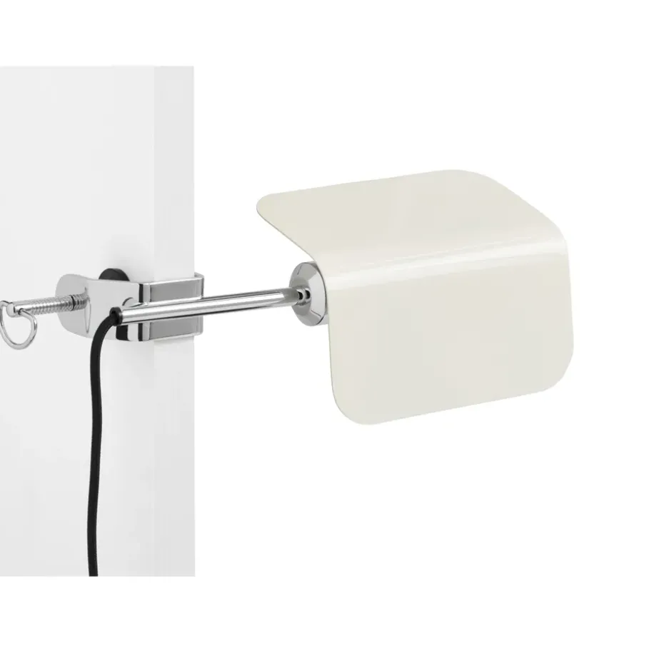 Lámpara Apex Clip, Oyster white