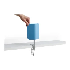 Lámpara Apex Clip, Pastel blue