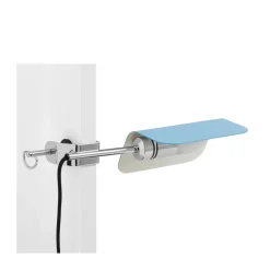 Lámpara Apex Clip, Pastel blue