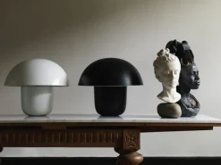 Lámpara Carl-Johan Ø50 cm, blanco