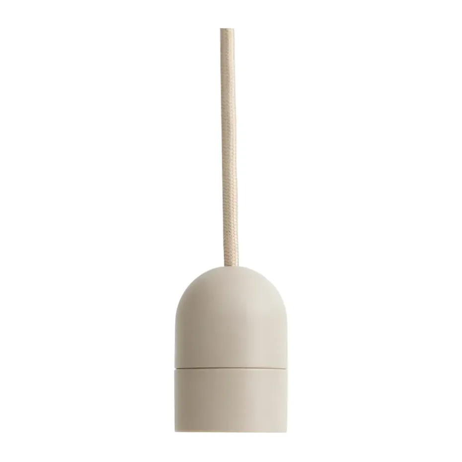 Lámpara colgante Common Pendant Cord set Ø12 cm, Beton grey