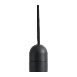 Lámpara colgante Common Pendant Cord set Ø12 cm, Soft black