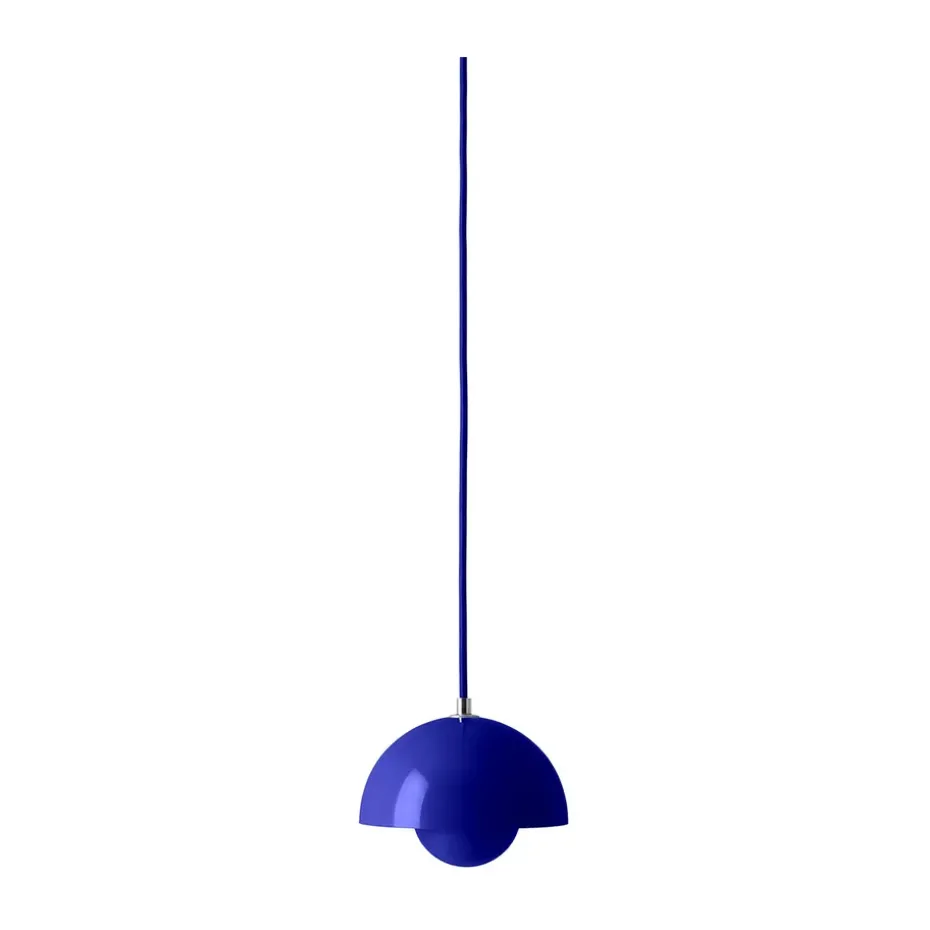 Lámpara colgante Flowerpot VP10, Cobalt blue