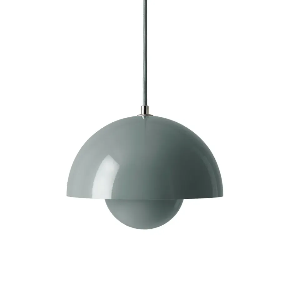 Lámpara colgante FlowerPot VP1, Stone blue